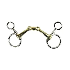 AK Hanging Cheek Baucher Horse Riding Bit with Lozenge in German Silver AKRS-2616 (5.75'' German-Silver) 5.75'' German-Silver - Horse Bits