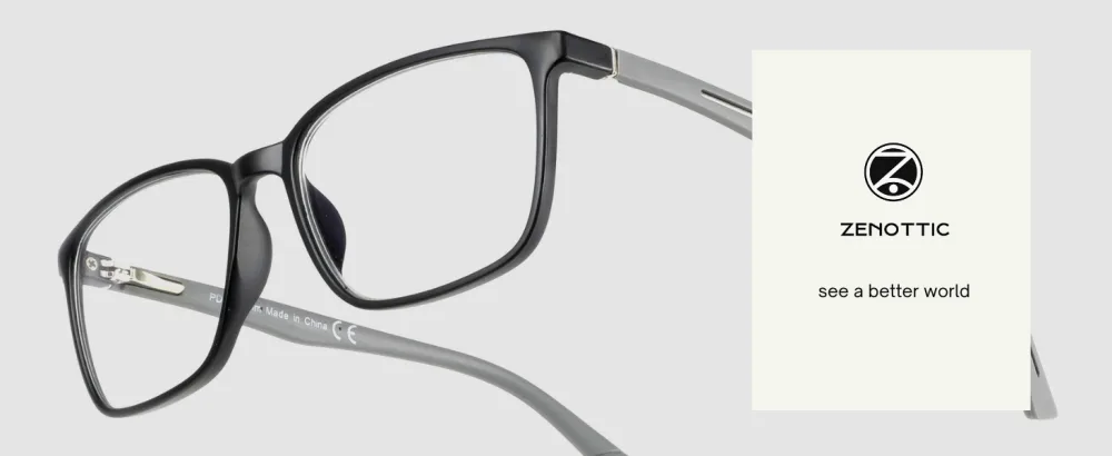 ZENOTTIC Blue Light Blocking Glasses Reading Glasses for Men Square Frame Readers Anti Glare Sport Computer Glasses Black 3.5 x - product information 10