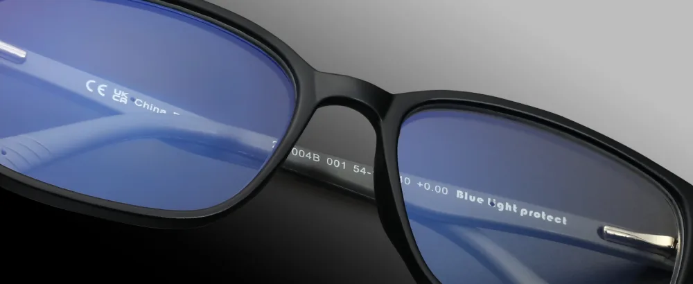 ZENOTTIC Blue Light Blocking Glasses Reading Glasses for Men Square Frame Readers Anti Glare Sport Computer Glasses Black 0.0 x - product information 7