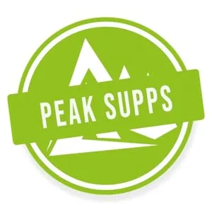 Ginger Root 8000mg Extract Capsules - 20mg Gingerols | Vegan Friendly (30 Capsules) - Peak Supps Logo