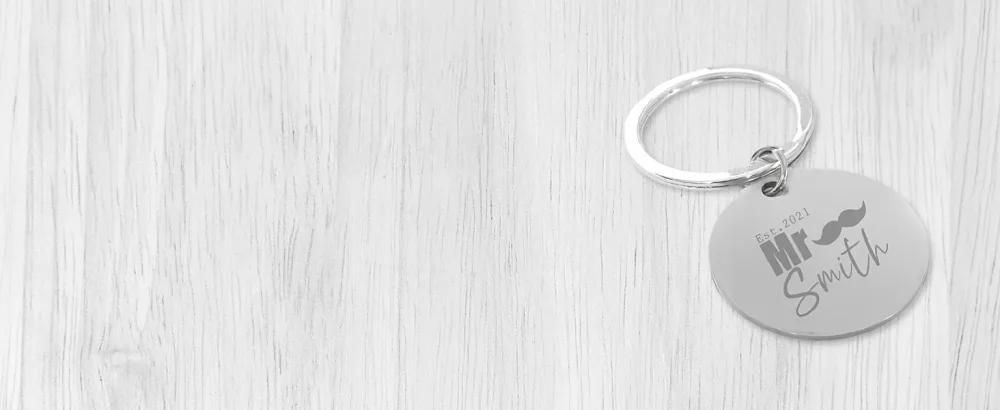 Print Maniacs Personalised Collar Tag Gift Keyring Name ID Identification Engraved Disc Dog Cat Rabbit Small Large Pets Animals D3 (Rose Gold) - product information 4