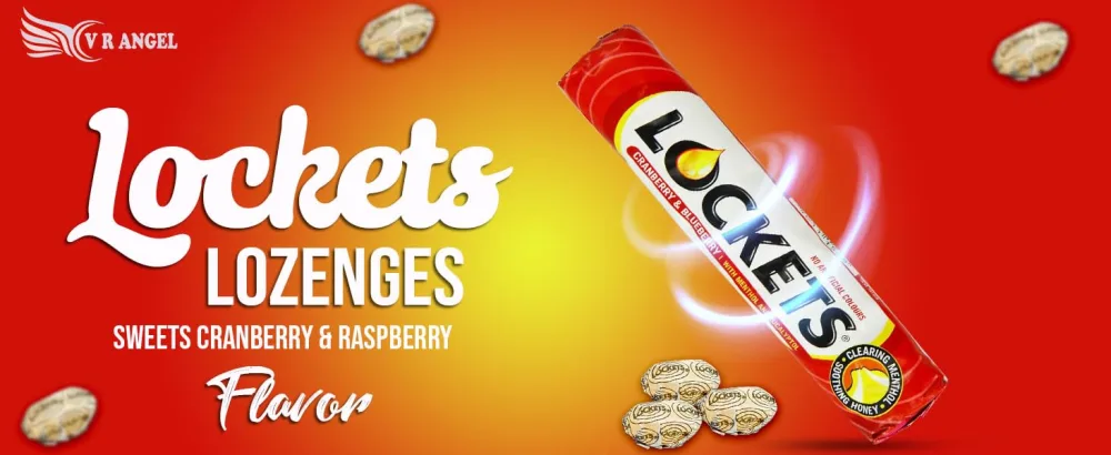 Lockets Lozenges 8 Soothing Sweets Cranberry & Raspberry Flavor Sold by VR Angel Elevate Your Little Moments with Cool Refreshment ! 8 Cranberry & Raspberry Pack - lockets lozenges cough relief candies