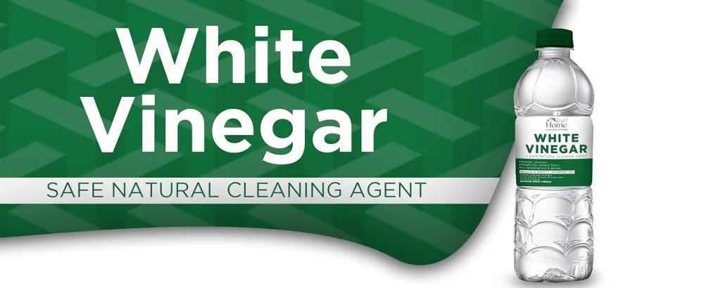 Home stuff Natural White Vinegar 1L (2 Pack). Multi Purpose Use Perfect For Cleaning  - B08X12B94J