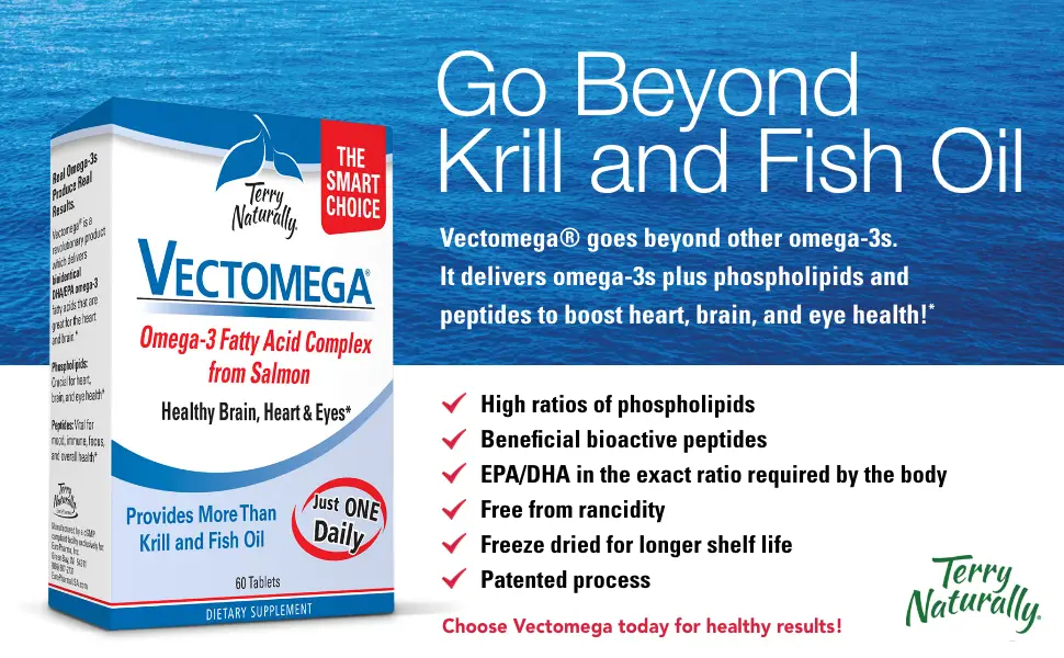 Terry Naturally Vectomega 60 Tablets - Terry