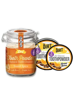 The Dirt Powdered Toothpaste 3 Months Supply  .88 oz (25 g) - product information 7