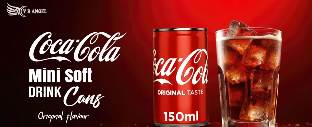 6 Mini Assorted 150ml Stunning Soft Drinks with a Mint Bonus In Exciting 24 Packs (Each 4) To Satisfy Your Soda Cravings Sold By VR Angle All_Mix_24Pk - coca cola small cans soft drink