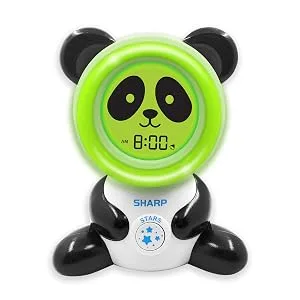 Sharp  Bear Sleep Alarm Clock - Panda-orange - Ready to wake sleep trainer awake