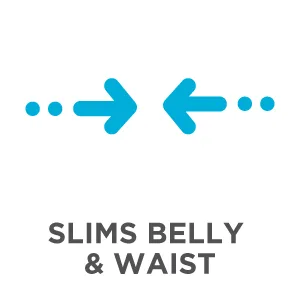 UpSpring Shrinkx Belly Postpartum Belly Wrap With Bamboo Charcoal Fiber Size S/M Black - postpartum recovery band