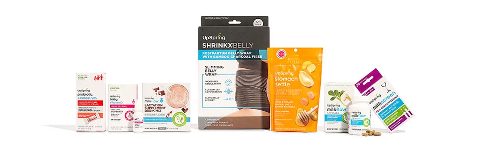 UpSpring Stomach Settle Drops Mint 28 Individually Wrapped Drops 4.0 oz ( 112 g) - Motherhoods, Products, UpSpring
