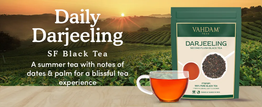 Vahdam Teas Black Tea  Daily Darjeeling 3.53 oz (100 g) - product information 2
