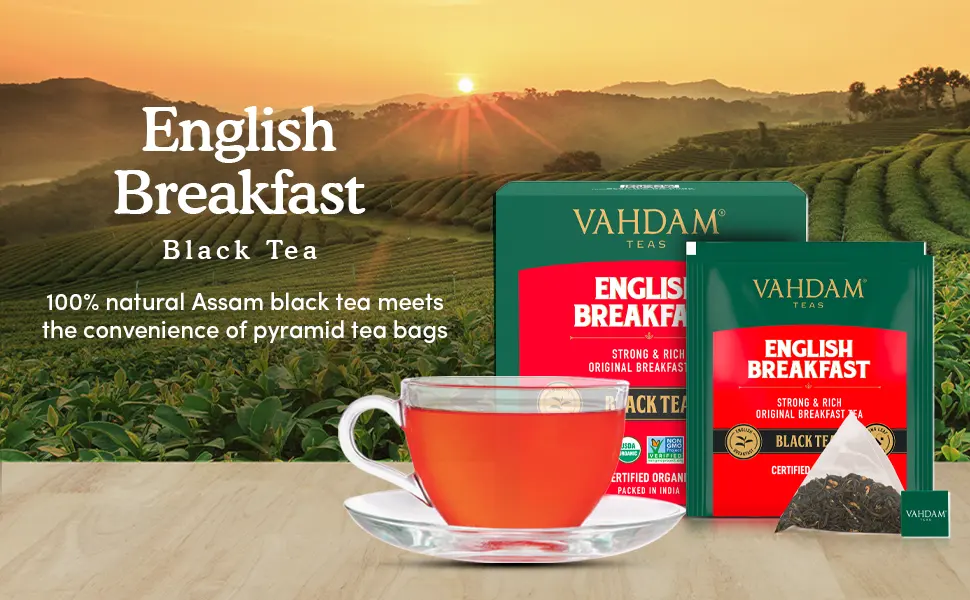 Vahdam Teas Maharaja Breakfast Black Tea 15 Tea Bags 1.06 oz (30 g) - product information 2