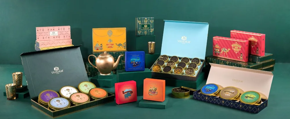 Vahdam Teas Turmeric Tea Tales Set 6 Pieces - product information 3