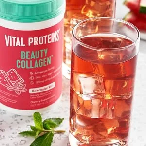 Vital Proteins Beauty Collagen Watermelon Mint 9 oz (255 g) - mixed in water