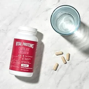 Vital Proteins Cartilage Collagen 120 Capsules - collagen capsules