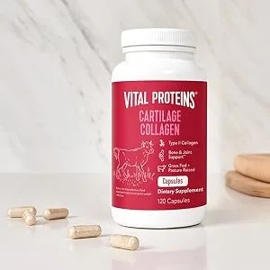 Vital Proteins Cartilage Collagen 120 Capsules - vital proteins