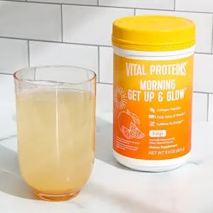 Vital Proteins Morning Get Up & Glow Orange  9.3 oz (265 g) - types