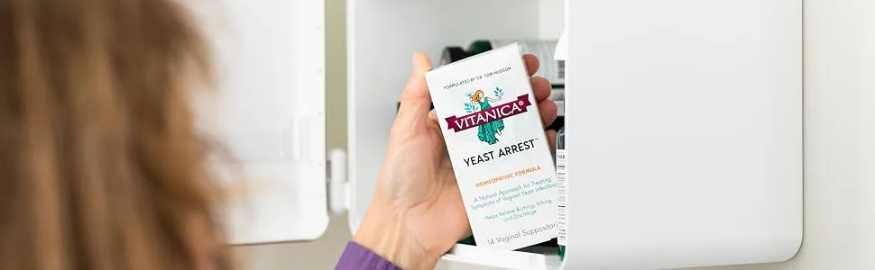 Vitanica Yeast Arrest 14 Vaginal Suppositories - Yeast Arrest