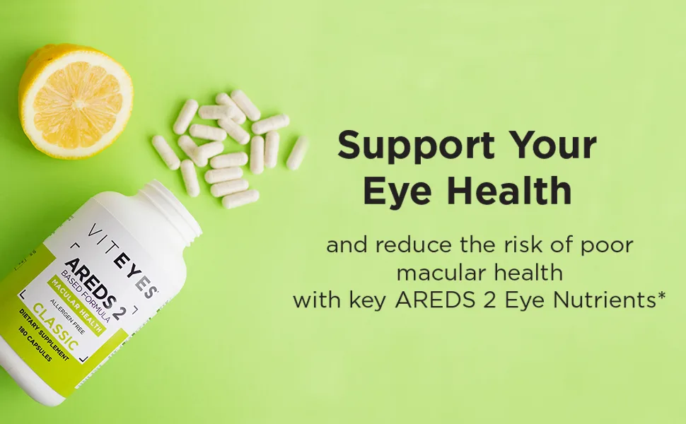 Viteyes Classic Macular Support AREDS 2 Based Formula 60 Capsules - Support Eye Health