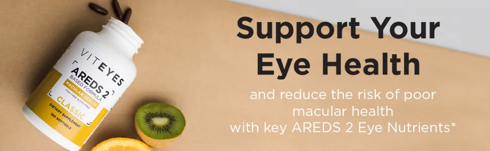 Viteyes Classic Macular Support AREDS 2 Based Formula 60 Softgels - Softgels AREDS 2