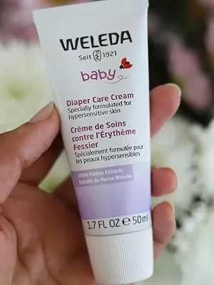 Weleda Baby Diaper Care Cream White Mallow Extracts 1.7 fl oz (50 ml) - weleda