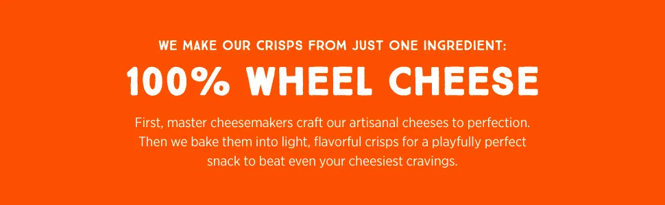 Whisps Barbeque Cheese Crisps  2.12 oz (60 g) - 100 wheel