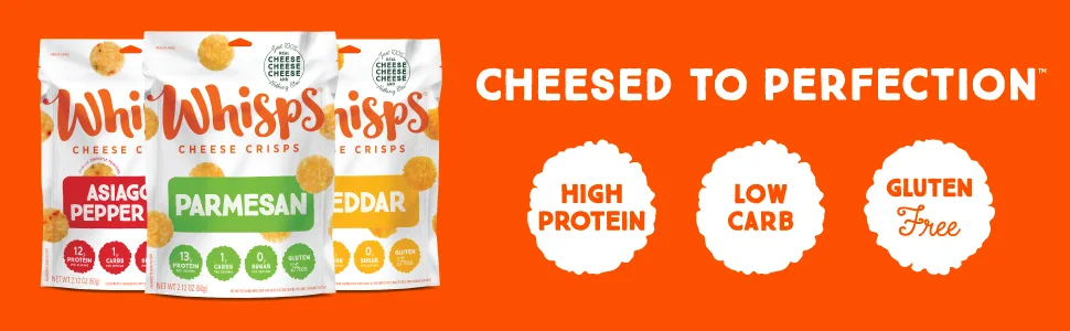 Whisps Barbeque Cheese Crisps  2.12 oz (60 g) - Header