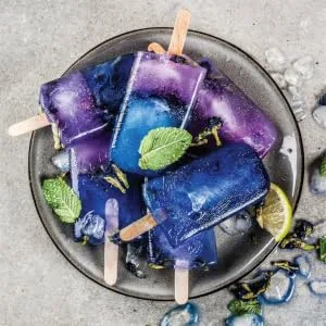Wilderness Poets Blue Butterfly Pea Flower Powder 3.5 oz (99 g) - blue butterfly popsicles