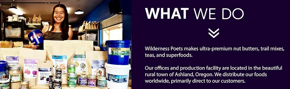 Wilderness Poets Maple Crystals 8 oz (226.8 g) - What We Do, ultra-premium nut butters, trail mixes, teas, and superfoods.