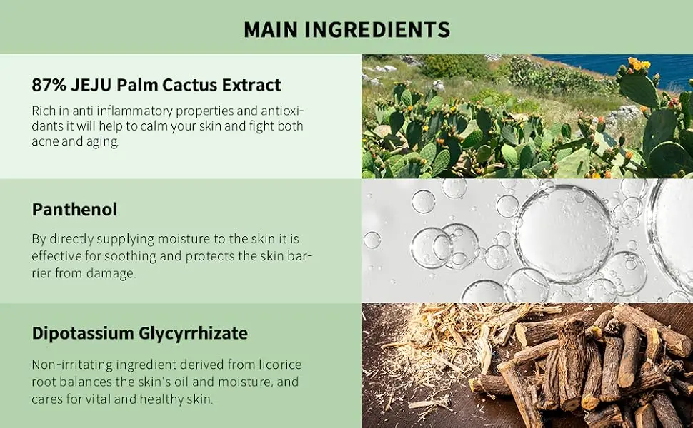 Yadah Cactus Toner Pads 20 Pads - product information 4