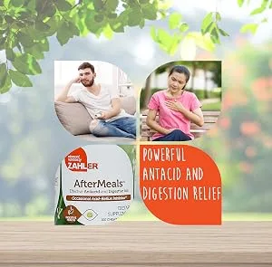 Zahler AfterMeals Effective Antiacid and Digestive Aid 100 Chewable Tablets - product information 2