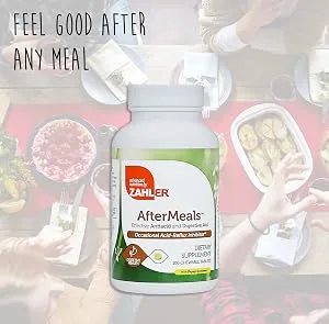 Zahler AfterMeals Effective Antiacid and Digestive Aid 100 Chewable Tablets - product information 5