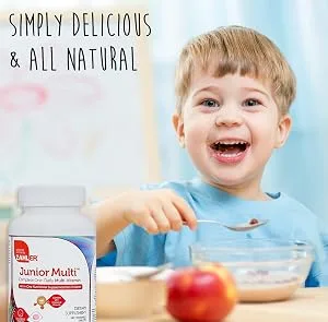 Zahler Junior Multi Complete One-Daily Multi-Vitamin Natural Cherry Flavor 180 Chewable Tablets - product information 4