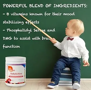 Zahler Kids Active Advanced Formula for the Healthy Active Child Fruit Punch 6.7 oz (192 g) - product information 4