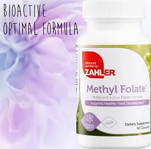 Zahler Methyl Folate 60 Capsules - product information 5