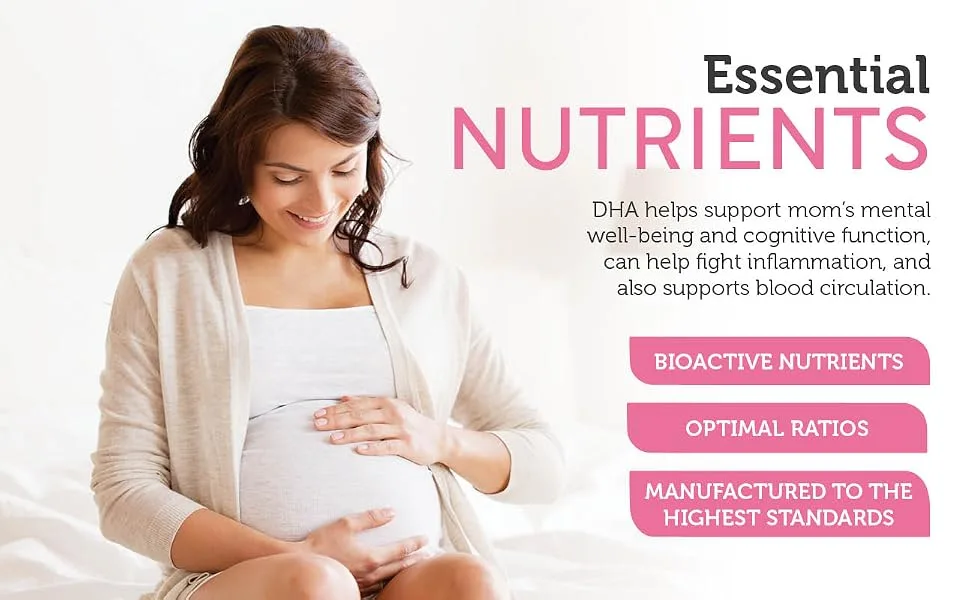 Zahler Prenatal + DHA 300 180 Softgels - Prenatal Vitamins