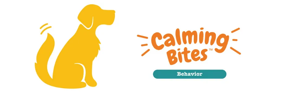 Zesty Paws Calming Bites for Dogs Behavior All Ages Peanut Butter 90 Soft Chews - Calming Bites Behavior
