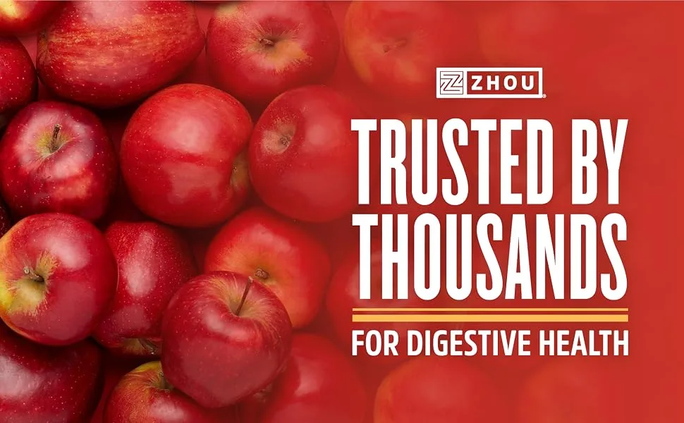 Zhou Nutrition Max Strength Cider Detox 60 Veggie Capsules - Trusted by thousands