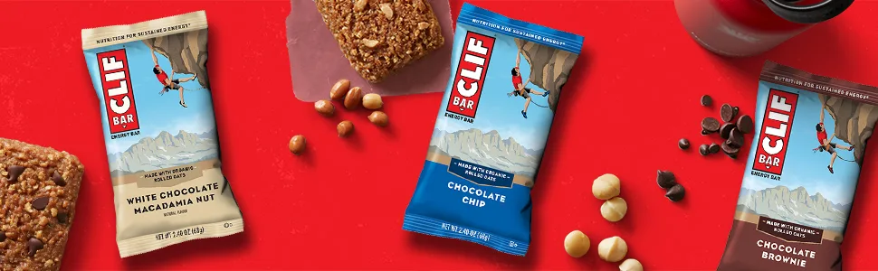 Clif Bar Energy Bar - cliff bars, clif bars, energy bars, protein bars, bars, kind bars, rx bars, organic, office snacks