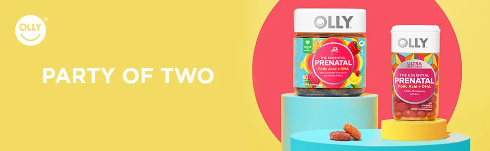 Olly The Essential Prenatal Gummy Multivitamin - 60 Gummies - image