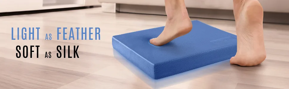 Yes4All Foam Exercise Pad/Versatile Soft Balance Pads - foam exercise pad balance pads for physical therapy foam yoga pad balance foam pad balance exercise