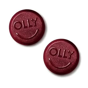 OLLY Flawless Complexion Gummy Vitamins E, A, Zinc - 50 Gummies - olly flawless complexion adult