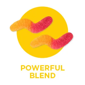 OLLY Kids Multivitamin and Mineral Gummy Worms Immune Support - 70 Gummies - image