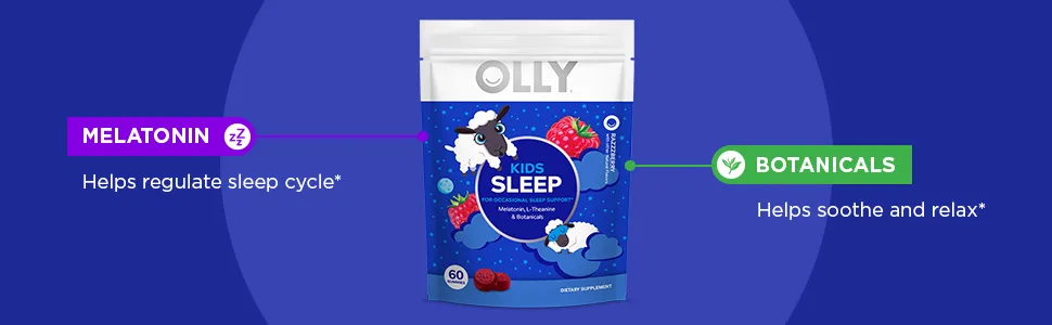 Olly Melatonin Gummy Razzberry - 60 Gummies - image