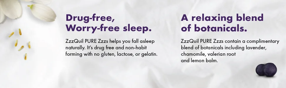 ZzzQuil Pure Zzzs, Melatonin Sleep Aid - 72 Gummies - pure zzz melatonin