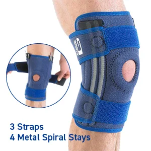 Neo-G Knee Brace  Stabilized  Open Patella   Knee support helps with Arthritis  Joint Pain  Meniscus Tear. Sports Knee Brace for Running  Basketball  Working Out  Volleyball. Class 1 Medical Device - product information 33