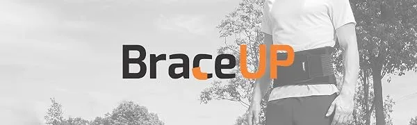 BraceUP Wrist Compression Strap and Support One Size Adjustable  - BraceUP wrist straps support