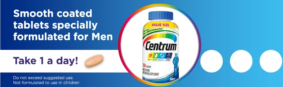 Centrum Multivitamin for Men - Centrum Tablets Men 120ct