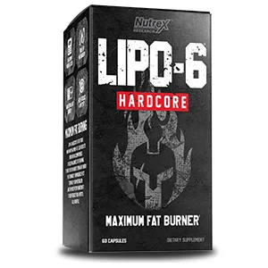 Nutrex Research Lipo-6 Hardcore Weight Loss Supplement - 60 Capsules - Box image