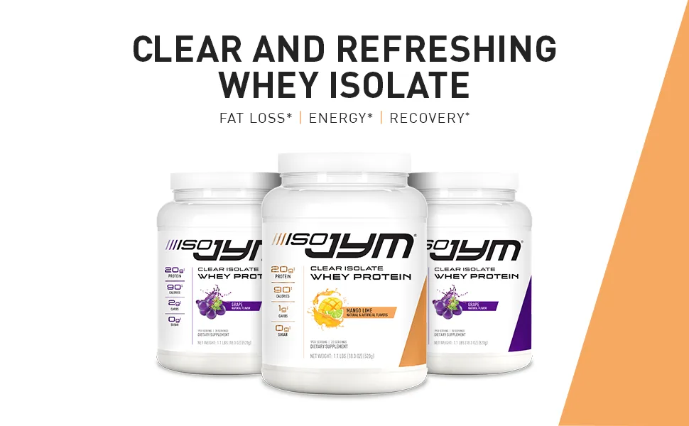 JYM Iso Jym - Grape Candy - 20 Servings - ISO JYM