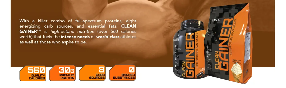 Rivalus Clean Gainer - clean gainer